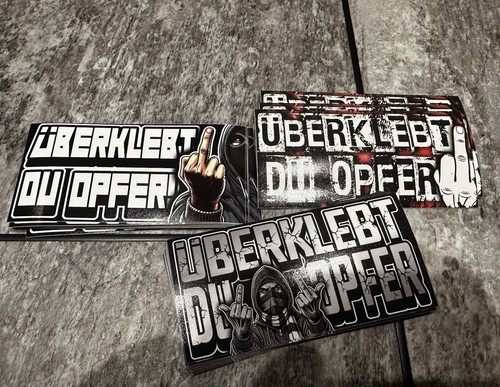 100 aufkleber sticker set - 100,