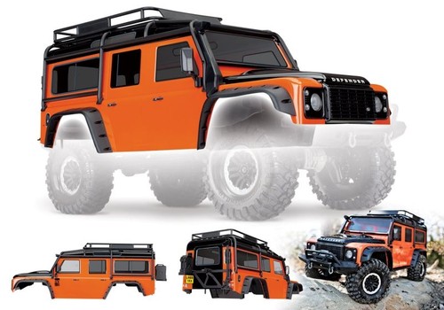 Traxxas land rover defender - land,