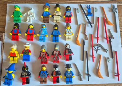 Lego castle western figuren - lego,