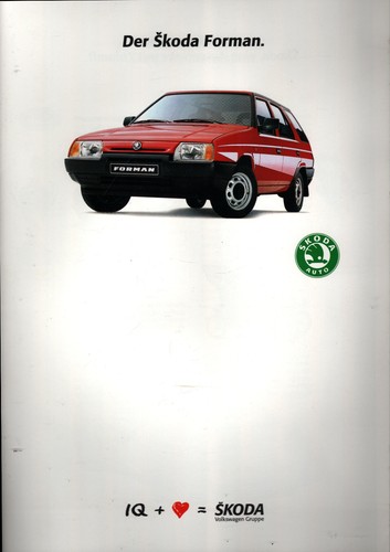 Prospekt skoda forman - forman, +