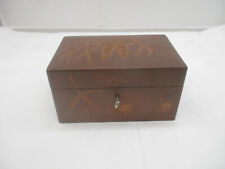 Holz Schmuckkästchen Holzkästchen – Holz – Handarbeit „Gernrode - Tannenzapfen“