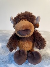 Nici Büffel Big Bow ca. 25 cm Wild Friends Bison Stofftier Kuscheltier Schlenker