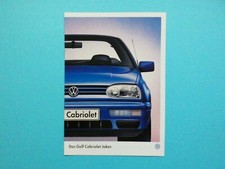 Prospekt / Katalog - VW Golf