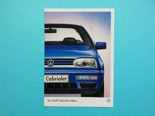 Prospekt katalog vw - katalog, golf