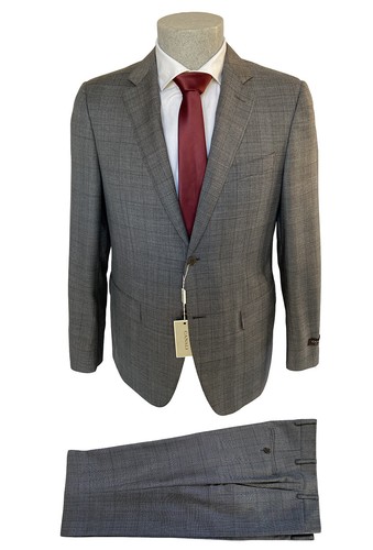 Herren kleid canali - herren, grau