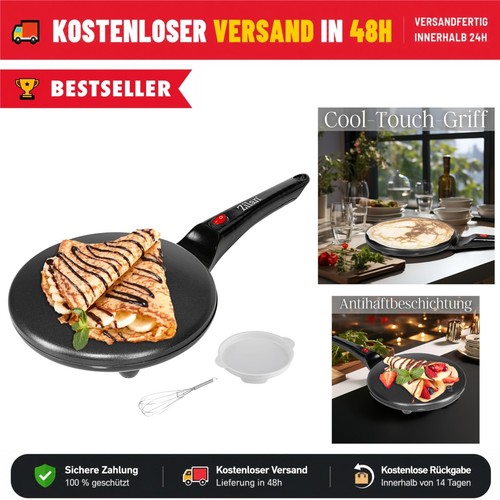 Zilan crepes maker 700w - crepes,