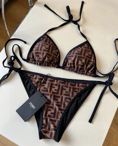 Fendi bikini braun neu - braun,