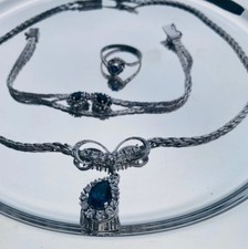 Schmuckset 835/925 Silber