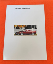 BMW 3er E36 Cabrio Cabriolet  318i, 320i 325i  incl Farben Prospekt 1993