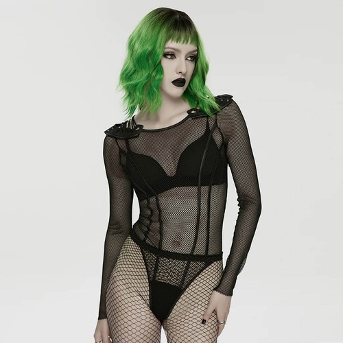 Punk rave bodysuit armored - rave,