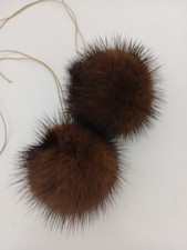 Pelzbommel Set Echtfell Nerz