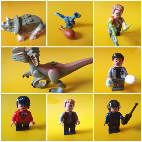 Lego jurassic world - world, figuren