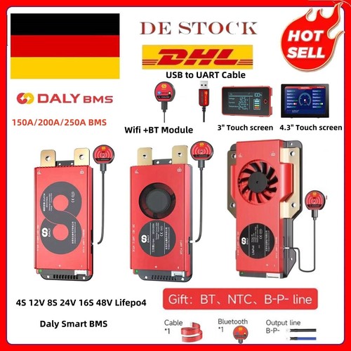 Daly smart bms 12v 24v - daly,