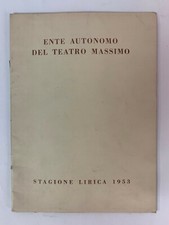 93109 OPERA LIBRETTO - Teatro