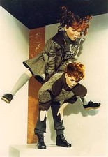  FOTO Original Adel ROOTSTEIN ALF1/2 Pressefoto FOTO Schaufensterpuppe Mannequin