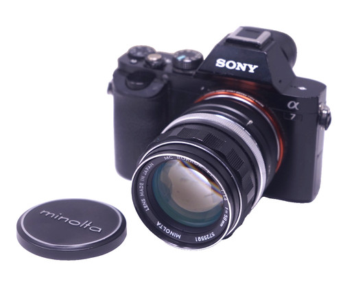 Sony mount adapted minolta - sony, e