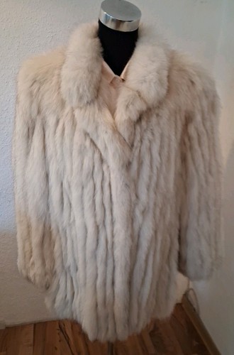 Echte blaufuchs pelzjacke - echte,