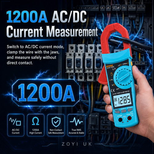 Zoyi vc903 stromzange true - vc903,