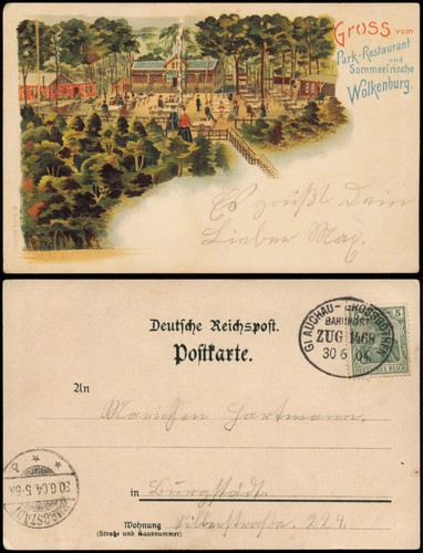 Litho wolkenburg limbach - wolkenburg,