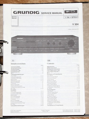 Grundig 304 original - grundig, v