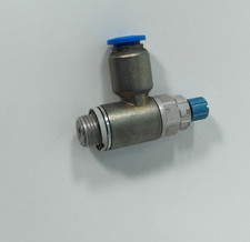 Festo Drosselventil Typ 2 R1/8 Stecker gebraucht Pneumatik Ventil Regelventil