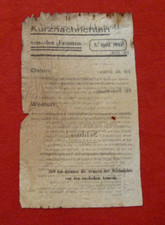 1945 Wehrmacht Flugblatt
