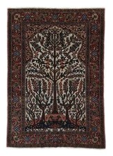 Teppich Isfahan Handgeknüpft