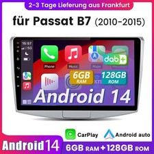6+128G Für VW Passat B6 B7 CC