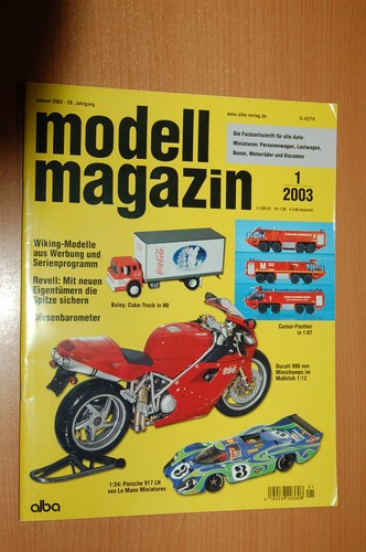 Modell magazin jahrgang 2003 - magazin,
