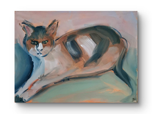 Original acryl gemälde x - gemälde, 12
