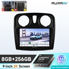 For Dacia Logan 2 Sandero 2 9"