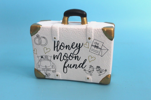 Spardose koffer hochzeit - spardose,