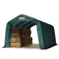 Mobiler Weideunterstand Weidehütte Unterstand PVC Shelter Heu Futter Lagerzelt