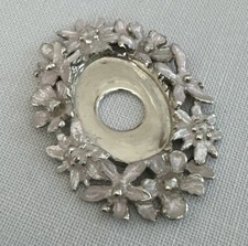 Charlotte Ehinger Schwarz Scheibe Alpenblüten *NEU*