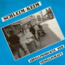 SCHLEIMKEIM - ABFALLPRODUKTE DER GESELLSCHAFT (LP) black DDR Punk Punkrock Kult