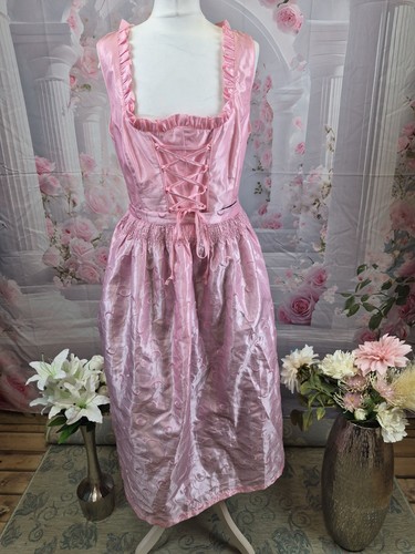 Rosa dirndl kleid - dirndl,