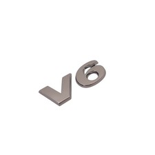 Emblem original audi - v6,