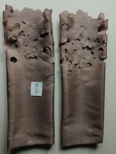  Scheiben Gardinen Set Ausbrenner / L 120 x B 52 cm 