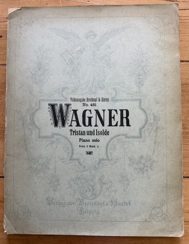 Wagner noten der oper - r.,