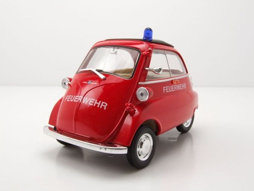 Bmw isetta feuerwehr rot - feuerwehr,