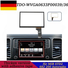 6.5in MIB STD2 Discover Media TOUCH SCREEN DIGITIZER GLAS ERSATZ für VW Display
