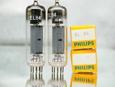matched pair EL84 Philips 6BQ5