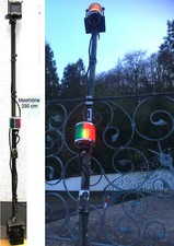 Mast BUNDESWEHR Schlauchboot Navigation Beleuchtung Positionslampen ShipLighting