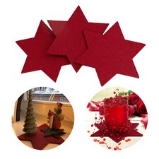 Filzuntersetzer Sterne 4er