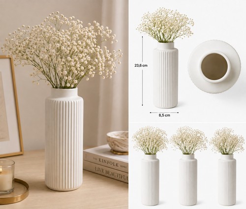 Keramikvase modern beige - modern,