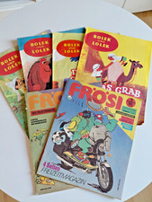 *BOLEK UND LOLEK 4 Stück und 2 x Frösi ,verschiedene Auflagen