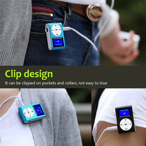 Mini mp3 player mit metallclip - mit,