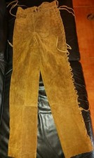 Neu: Hein Gericke Wildlederhose geschnürt Wildleder Hose Lederhose Lederjeans