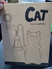 Katzen Figuren mit Solar