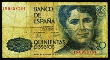 Spanien 500 pesetas - 1979., 157